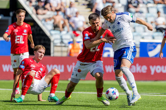 Norrbys Aldin Nedzibovic och IFK Norrköpings Christoffer