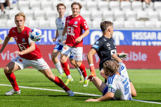 Norrbys Vidar Svendsén, Sebastian Banozic och Norrbys