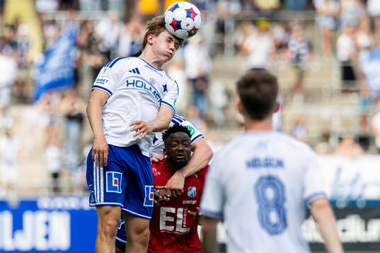 IFK Norrköpings Ture Sandberg och Norrbys Azeez Temitope