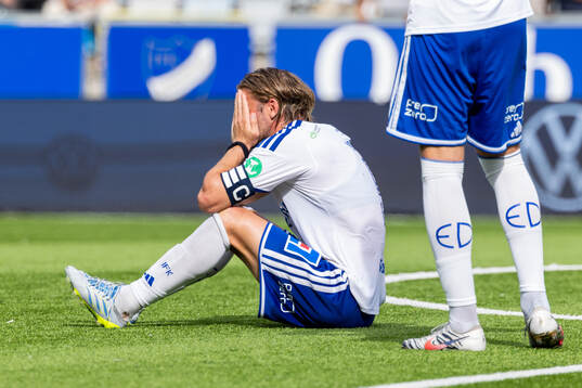IFK Norrköpings Christoffer Nyman deppar