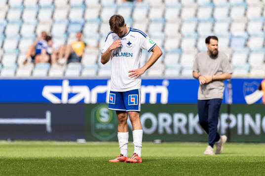IFK Norrköpings Anton Eriksson deppar