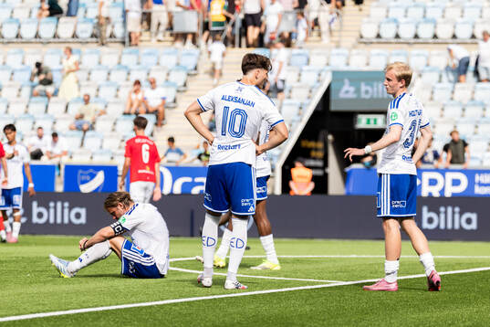 IFK Norrköpings Christoffer Nyman, Albert Aleksanjan och