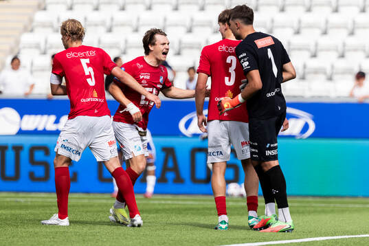 Norrbys Vidar Svendsén, Kevin Liimatainen, Johannes
