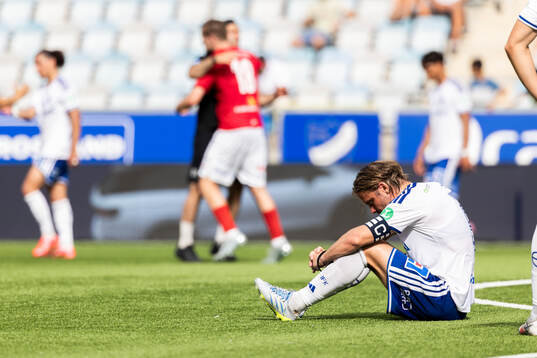IFK Norrköpings Christoffer Nyman deppar