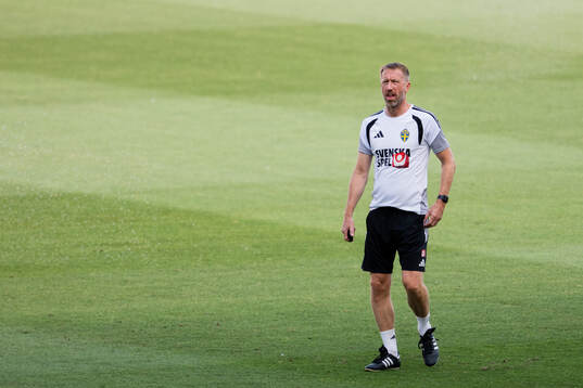 Head coach Graham Potter of the Swedish national football