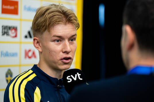 Daniel Svensson of the Swedish men's national football team