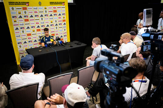 Yasin Ayari of the Swedish men's national football team