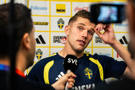 Viktor Gyökeres of the Swedish men's national football team
