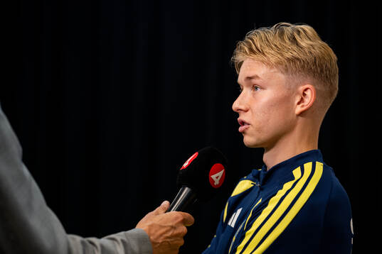 Daniel Svensson of the Swedish men's national football team