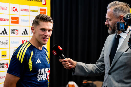 Viktor Gyökeres of the Swedish men's national football team