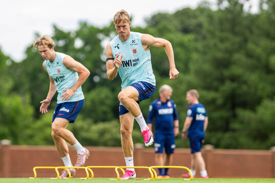 Torbjørn Lysaker Heggem of the Norwegian national football
