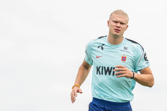 Erling Braut Haaland of the Norwegian national football