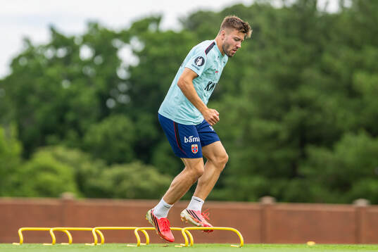 Fredrik André Bjørkan of the Norwegian national football