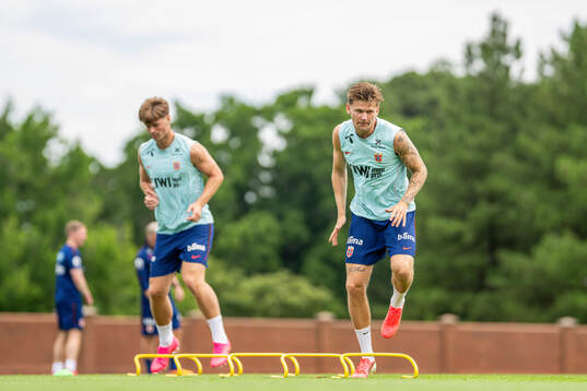 David Møller Wolfe of the Norwegian national football team