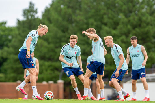 Erling Braut Haaland, Jens Petter Hauge, Martin Ødegaard