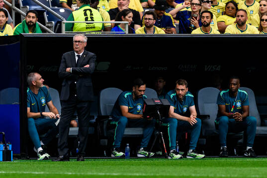 Head coach Carlo Ancelotti
