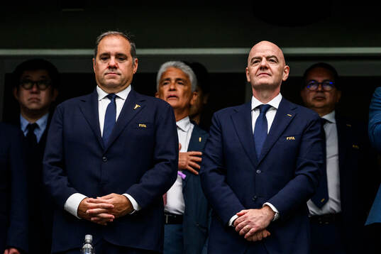Gianni Infantino, president of FIFA