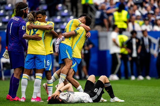 Bläddra bland fler bilder av Football, FIFA World Cup 2026, day 19, Round of 32, Brazil - Japan