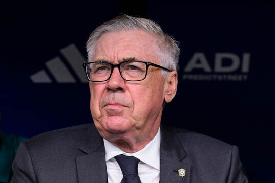 Head coach Carlo Ancelotti of Brazil