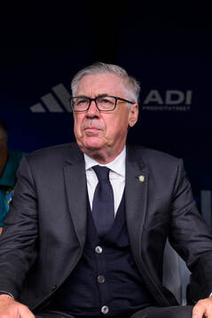 Head coach Carlo Ancelotti of Brazil
