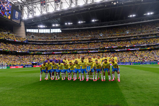 Entire squad of Brazil