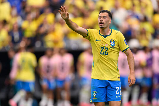 Gabriel Martinelli of Brazil