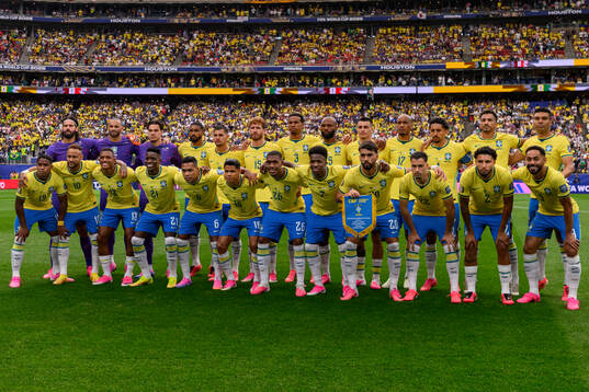 The squad of Brazil