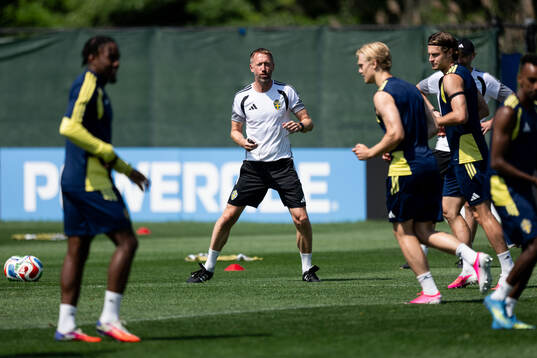 Head coach Graham Potter of the Swedish national football