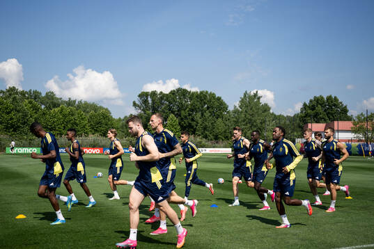 Bläddra bland fler bilder av Football, FIFA World Cup 2026, day 19, Sweden, Training