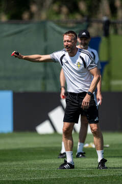 Head coach Graham Potter of the Swedish national football