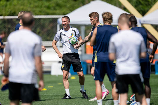Head coach Graham Potter of the Swedish national football