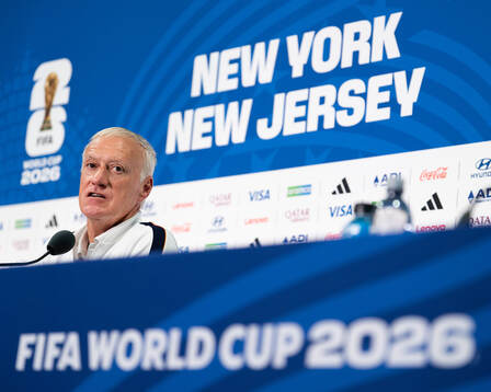 Bläddra bland fler bilder av Football, FIFA World Cup 2026, day 19, France, Press conference
