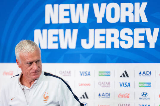 Head coach Didier Deschamps of the French national football