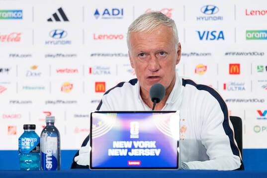 Head coach Didier Deschamps of the French national football