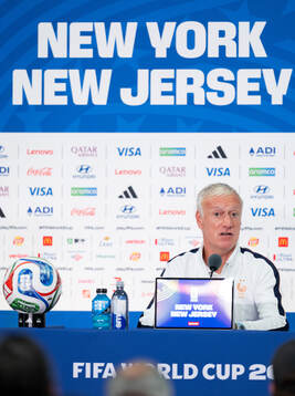 Head coach Didier Deschamps of the French national football