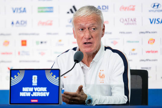 Head coach Didier Deschamps of the French national football