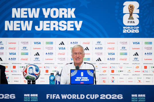 Head coach Didier Deschamps of the French national football