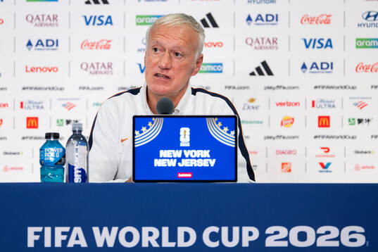 Head coach Didier Deschamps of the French national football