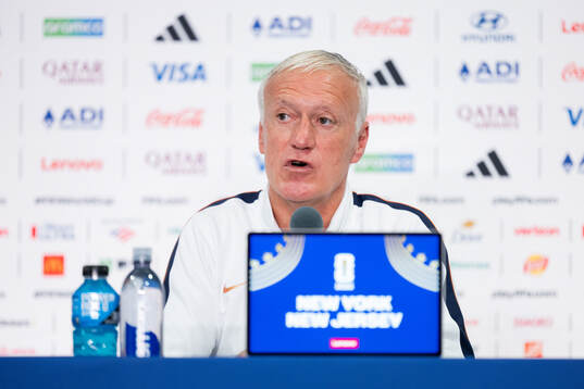 Head coach Didier Deschamps of the French national football