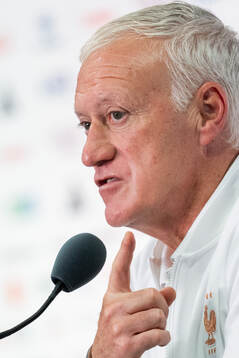 Head coach Didier Deschamps of the French national football