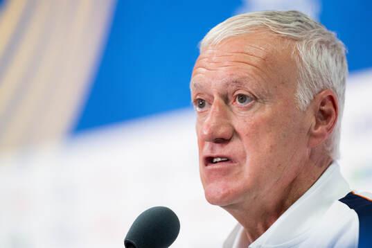 Head coach Didier Deschamps of the French national football