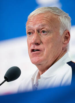 Head coach Didier Deschamps of the French national football