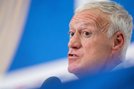 Head coach Didier Deschamps of the French national football