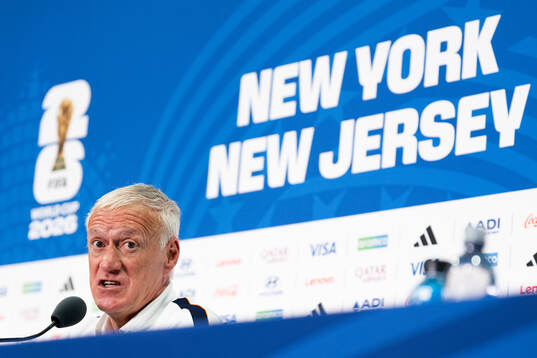 Head coach Didier Deschamps of the French national football