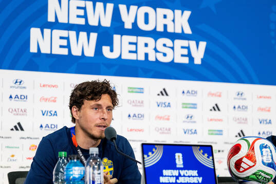 Victor Nilsson Lindelöf of the Swedish national football
