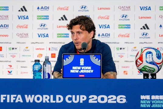 Victor Nilsson Lindelöf of the Swedish national football
