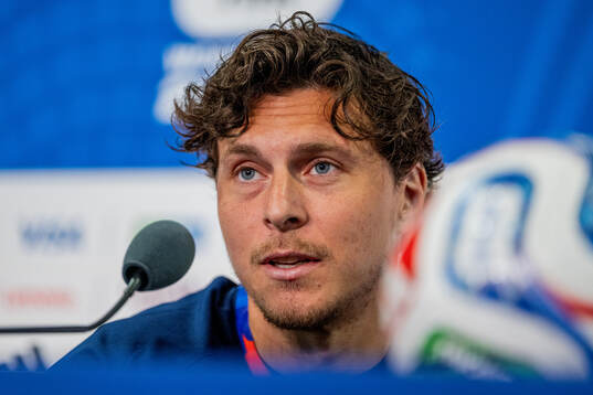 Victor Nilsson Lindelöf of the Swedish national football