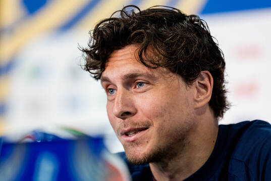 Victor Nilsson Lindelöf of the Swedish national football