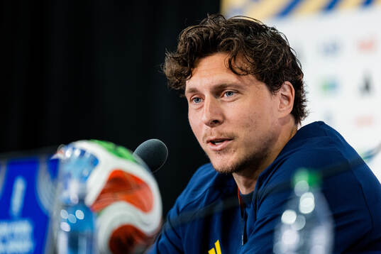 Victor Nilsson Lindelöf of the Swedish national football