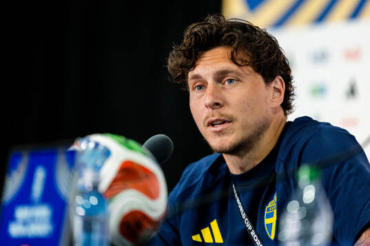 Victor Nilsson Lindelöf of the Swedish national football